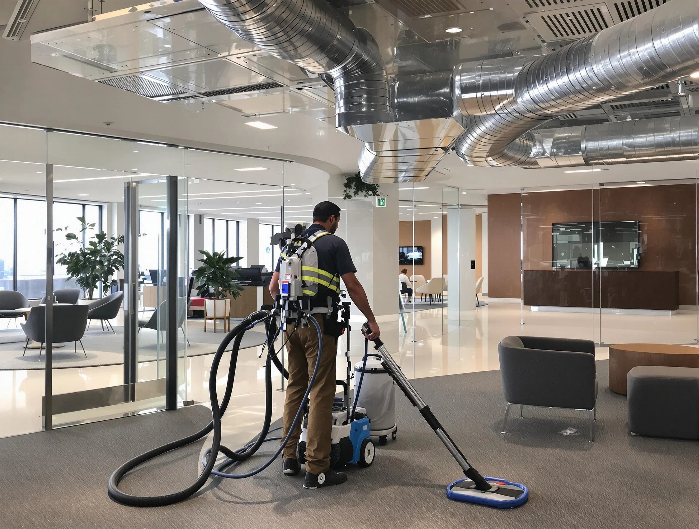 Commercial duct cleaning service by Wilkinsburg Air Duct Cleaning in Wilkinsburg