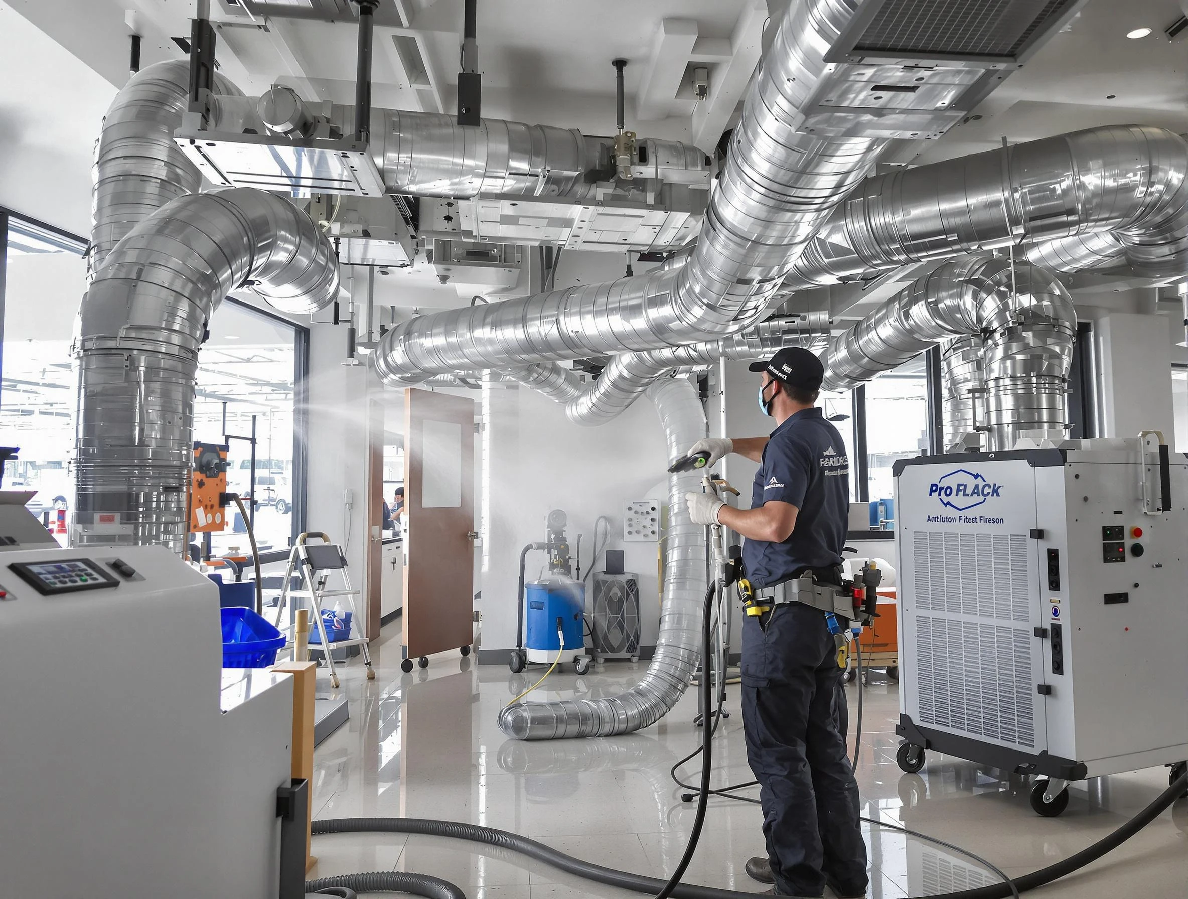 Negative Pressure Air Duct Cleaning in Wilkinsburg