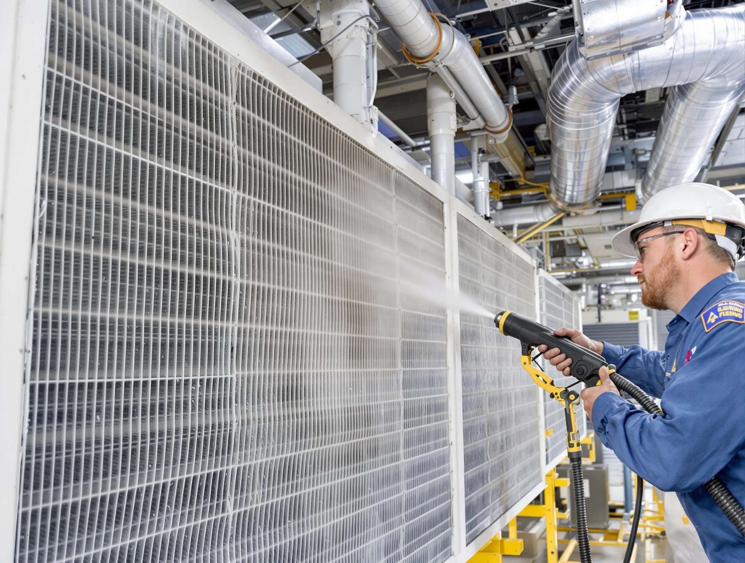 Professional commercial coil cleaning by Wilkinsburg Air Duct Cleaning in Wilkinsburg