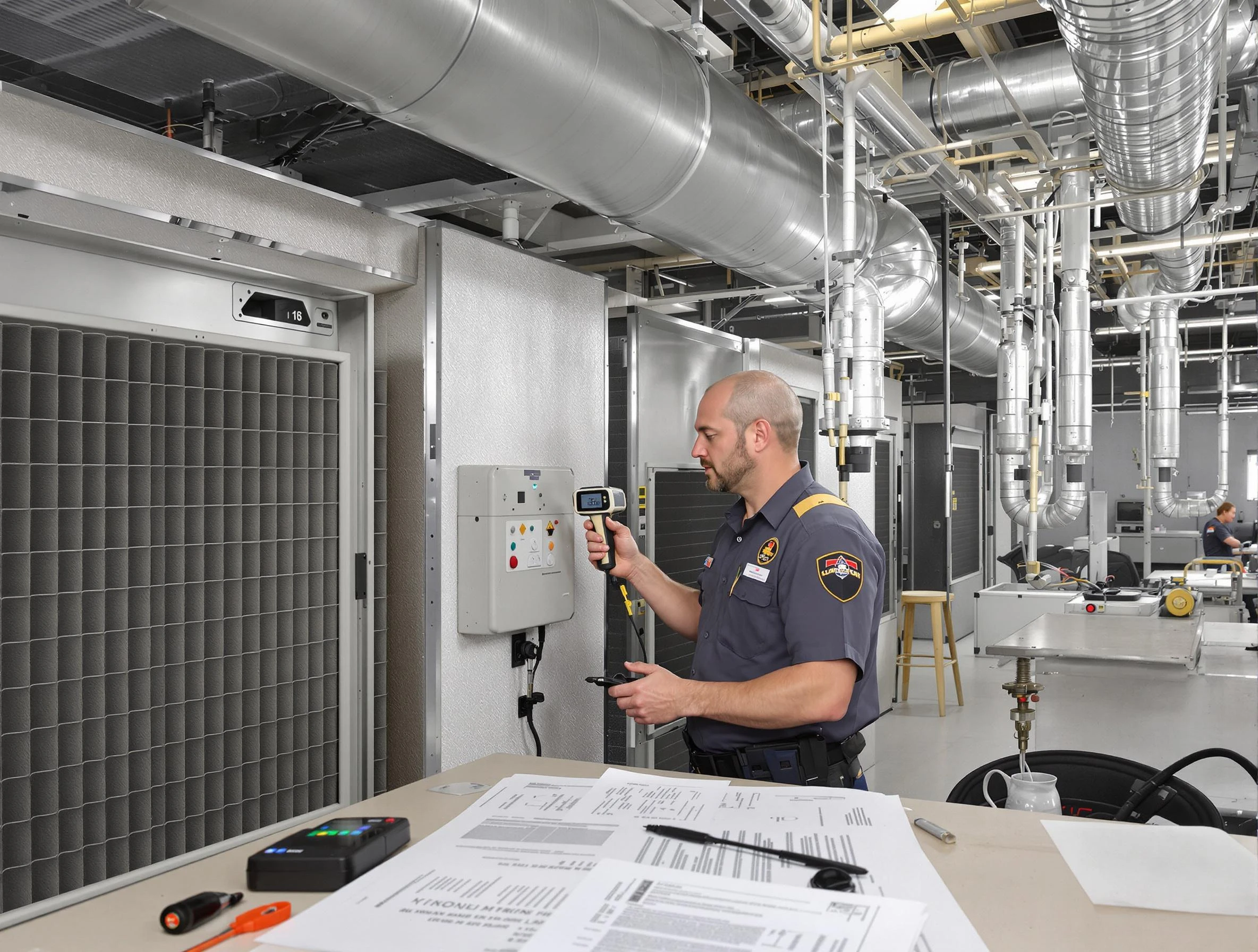 Professional filter system inspection by Wilkinsburg Air Duct Cleaning in Wilkinsburg